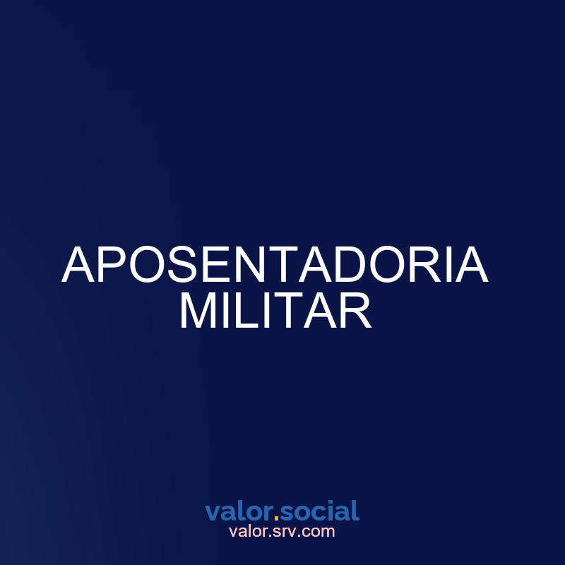 Aposentadoria militar