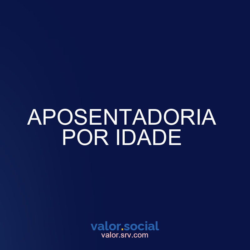 Aposentadoria por idade