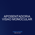 Visa de aposentadoria monocular