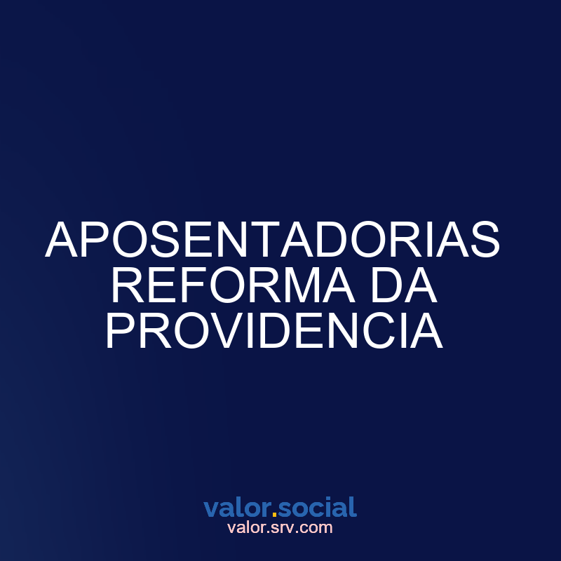 Reforma da retirada da providência