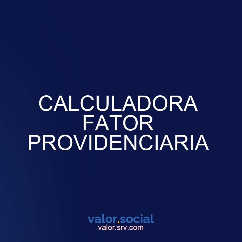 Calculadora de fatores