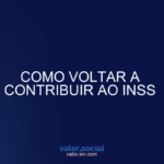 Como contribuir para o INSS