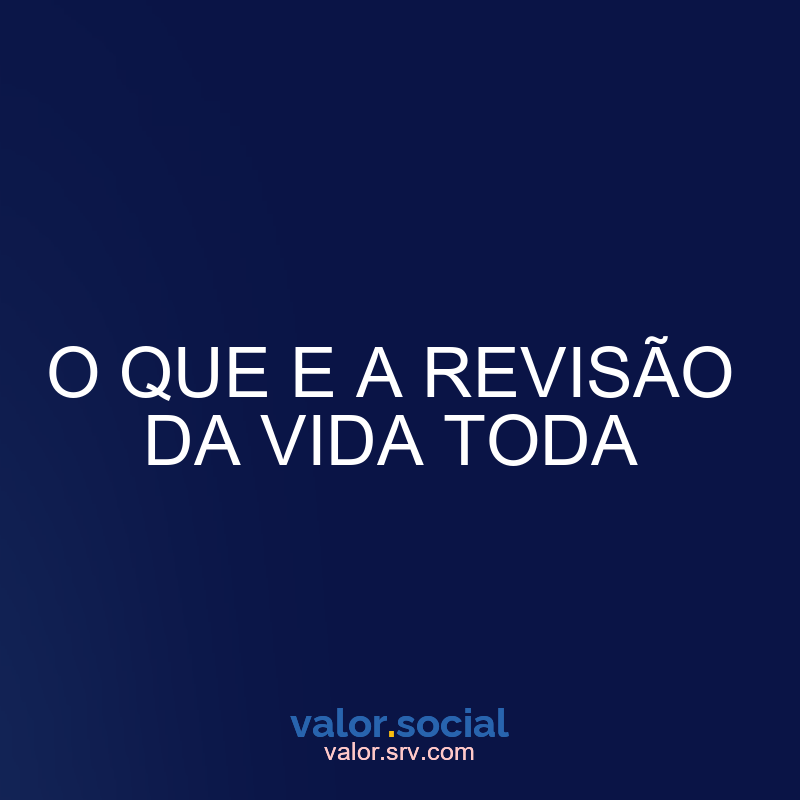 Qual é a revisão de uma vida?