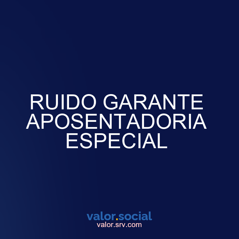 Lei garante aposentadoria especial