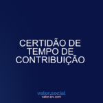 Certificado de tempo de contribuição