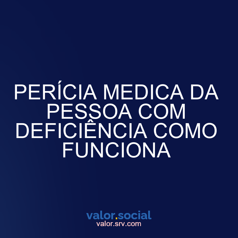 experiência médica de pessoas com deficiência como funciona