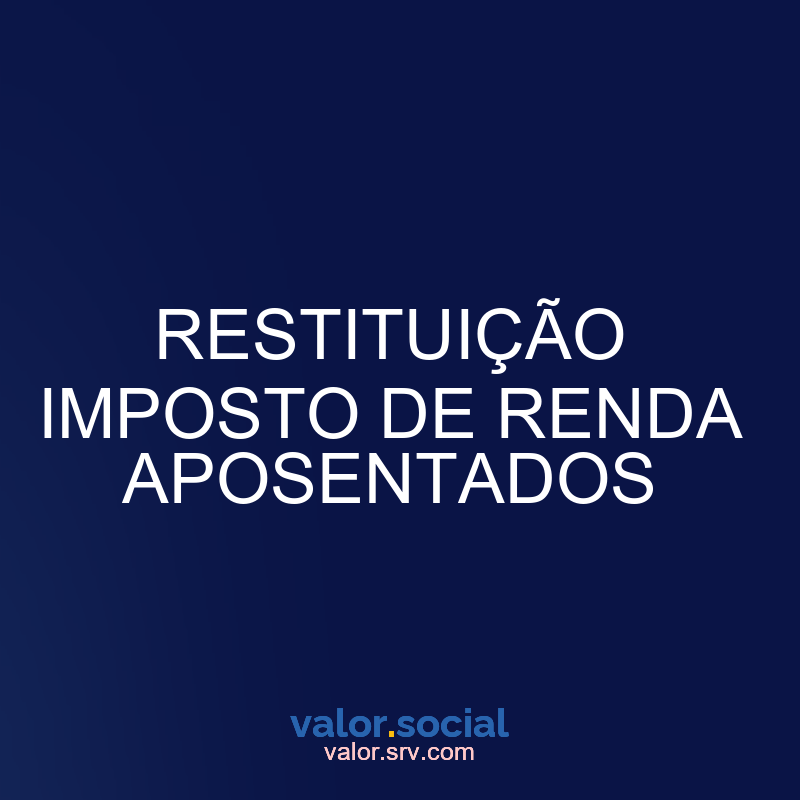 Imposto de renda aposentado